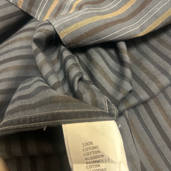 Zegna XXL dress shirt just dry cleaned in great condition - Picture 8 of 11